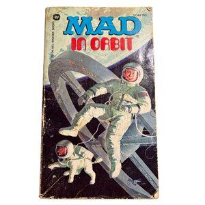 Mad In Orbit Paperback Book 1975 Warner Books Edition Humor Vintage Collectible